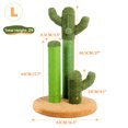 thumbnail image 3 of PAWZ Road 29" Cactus Cat Scratching Posts Sisal Cat Scratcher Brown Large, 3 of 7