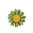 thumbnail image 2 of Elegant Vintage Metal Plant Flowers Daisy Brooch For Women And Man Collar Accessories Couple Jewelry Gifts, 2 of 8