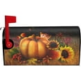 thumbnail image 2 of Fall Mailbox Covers Magnetic Standard Size 18" X 21" Autumn Harvest Pumpkin Sunflower Mailbox Cover Decorations Wrap, 2 of 6