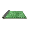thumbnail image 2 of Ahgly Company Indoor Round Persian Emerald Green Traditional Area Rugs, 7' Round, 2 of 4