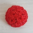 thumbnail image 2 of Dienrx Artificial Flower Balls Centerpieces: 1Pc 15Cm Fake Flowers Rose Hydrangea Ball Arrangement Center Pieces for Wedding Table - Faux Silk Floral for Party Home Reception Decor, 2 of 6