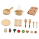 thumbnail image 5 of Juego de simulación, juguetes de cocina, juego de simulación, juguetes de cocina, interacción entre padres e hijos, juego de verduras de madera con, 5 of 9