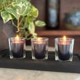 thumbnail image 6 of Mainstays Votive Candles, Unscented, Black, 4 Pack, 6 of 12