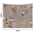 thumbnail image 5 of FHENF Floral Tapestries Vintage Sketched Floral Print Tapestry Waterproof for Wall, 5 of 7