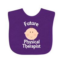 Inktastic Future Physical Therapist Occupation Boys or Girls Baby Bib