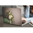 thumbnail image 4 of KSK KAISHEK Hard Shell Case Cover for MacBook Air 13.6" m2 2022.0 A2681 + Black Keyboard Cover, Flower 1743, 4 of 5