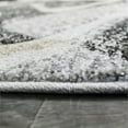 thumbnail image 6 of Natural Geo Jasmine 4'11" x 7'5" Modern Wavy Abstract Gray/Black Area Rug, 6 of 6