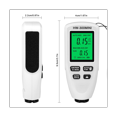 thumbnail image 2 of HW300MINI Digital Thickness Gauge Tester Auto Car Paint Measuring Instrument Paint Layer Measuring Device Tool White, 2 of 8