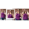 thumbnail image 6 of Daystry Plus Size Tank Tops for Women Loose Fit Lace Sleeveless Women's Summer Tanks Mauve 4X, 6 of 12