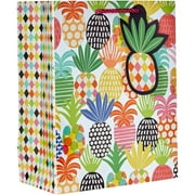Jillson & Roberts Medium Gift Bags, Pineapple Pop (60 Pcs)