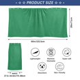 thumbnail image 3 of Ryvnso Men's Adjustable Shower Wrap Teal Green Bath Towels with Snap Closure 28 x 60 inch, 3 of 7