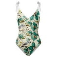 thumbnail image 2 of Aayomet Swimsuit for Women Athletic Training Swimwear Bathing Suits,Green M, 2 of 4