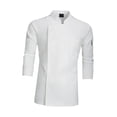 thumbnail image 2 of yotijay Chef Coat Autumn Winter Classic Workwear Waiter Waitress Apparel Chef Jacket for XL, 2 of 9
