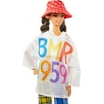 thumbnail image 2 of Barbie BMR1959 Poseable Doll in Mesh T-Shirt, Plaid Joggers and Bucket Hat, 2 of 6