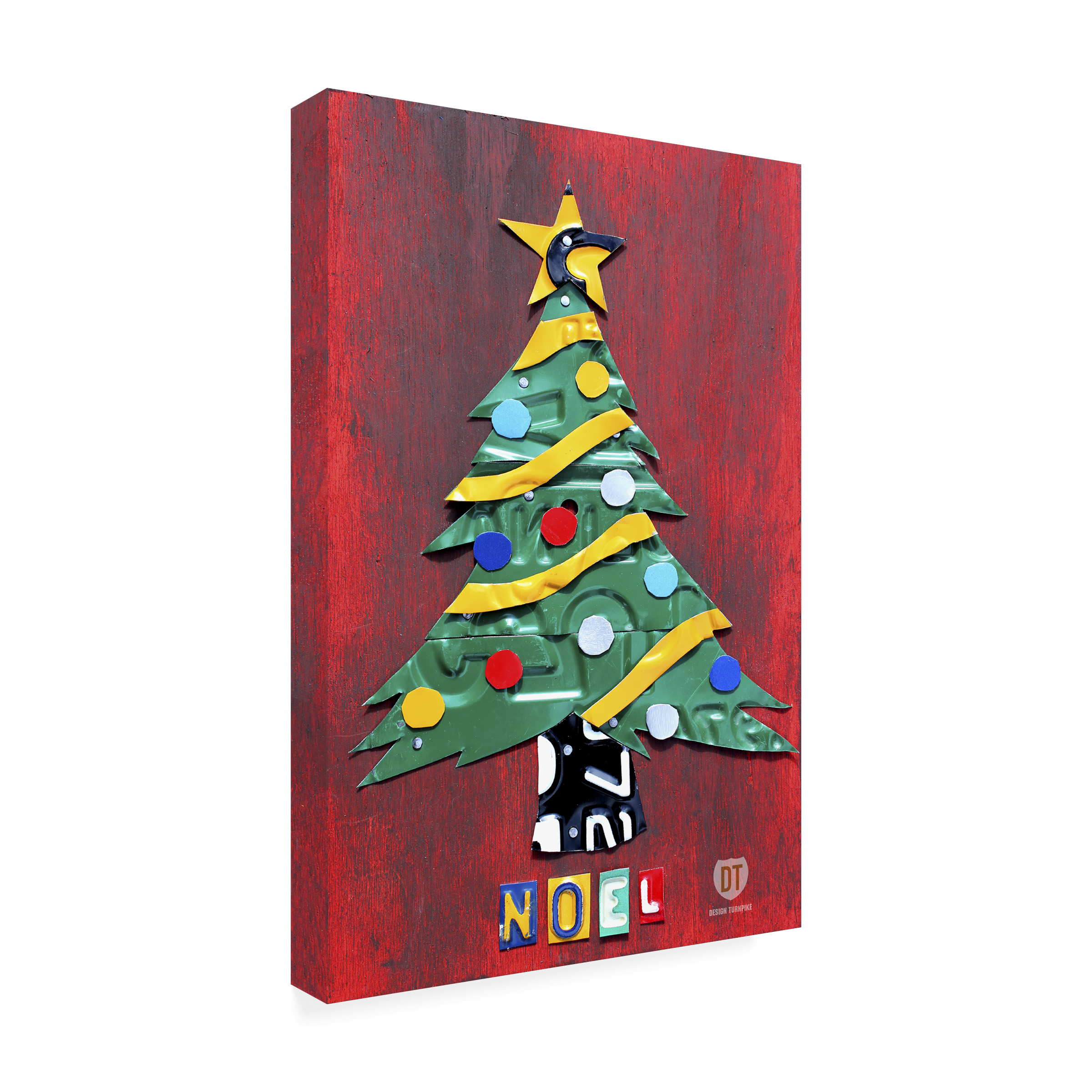 Trademark Fine Art Noel Christmas Tree Canvas Wall Art