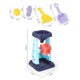thumbnail image 3 of WORGEOUS 5pcs en 1 set Kids Beach Toys Set Wotglass Sand Toys Kit Creative Sand Tools Kit Shovel para niños niños pequeños (azul, color aleatorio de accesorios), 3 of 9