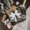 thumbnail image 2 of Cinta decorativa Ribbli de terciopelo blanco, 2,5 cm, 9 m, para Navidad, 2 of 5