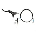 thumbnail image 2 of Brake Master  With Hose, Low Density Durable Humanized Heavy Duty Brake Master Cylinder With Hose  For 22mm Handlebar Black, 2 of 8