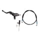 thumbnail image 3 of Embrague de freno de motocicleta con kit de cable 6 ángulos ajustable universal para manillar de 7/8 pulgadas y 22 mm Negro, 3 of 19