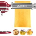 thumbnail image 1 of Pasta Sheet Roller for KitchenAid Stand Mixers, Washable Stainless Steel Pasta Rollers, Pasta Maker Machine Stand Mixer Accessories with Cleaning Brush (Silver), 1 of 6
