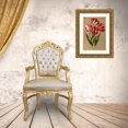 thumbnail image 3 of Arentine H. Arendsen 19x24 Gold Ornate Framed and Double Matted Museum Art Print Titled - Late Rose Tulips (1872-1881), 3 of 4