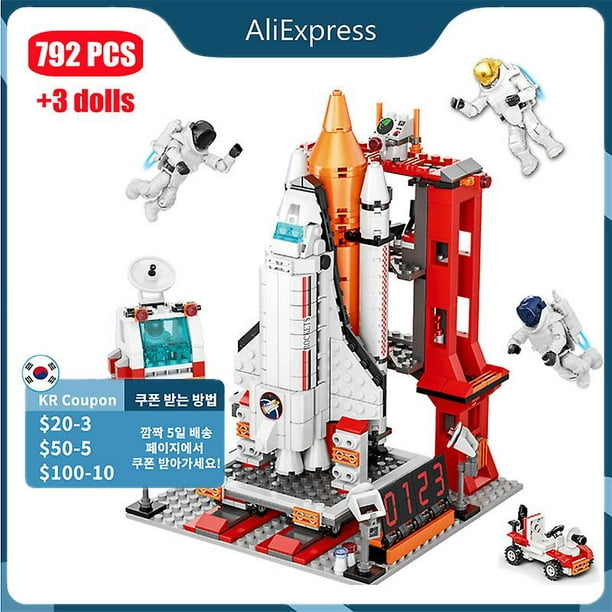 Space Satellite-playmobil - Action Figures - AliExpress
