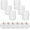 6 Foam, variant on Foam Felt Filter Replacement for Shark AV2511AE AV2501AE RV2502AE RV2610WA 12 Pack