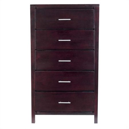 Modus Furniture International Nevis 5 Drawer Chest Espresso