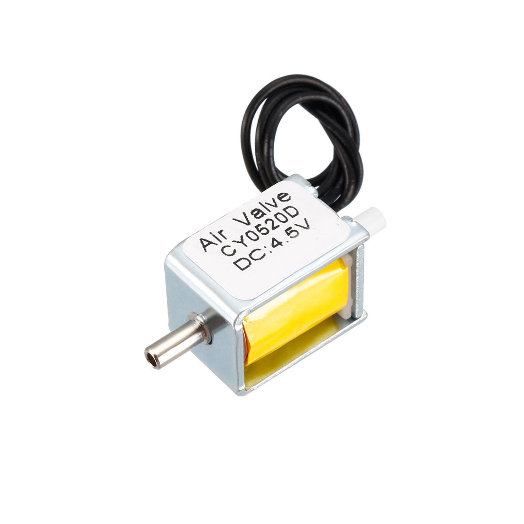 Miniature Solenoid Valve 2 Way Normally Closed DC 4.5V 0.5A Air