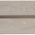 thumbnail image 3 of Shine Company Rectangular Traditional Wooden Indoor/Outdoor Side Table in Gray, 3 of 3