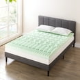 thumbnail image 5 of Best Price Mattress 4" 5-Zone Memory Foam Mattress Topper with Green Tea Infusion, Twin-XL, 5 of 9