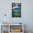 thumbnail image 4 of Vintage Vancouver Cityscape Retro Canadian Tourism with Parks & Urban Landscape Print Poster, 4 of 8