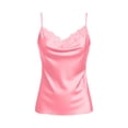 thumbnail image 5 of Antinious Ladies V-Neck Camisole Adjustable Lace Splice Breathable Tank Tops, 5 of 5