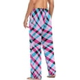 thumbnail image 6 of FREEAMG Men's Pajama Pants with Pockets Sleepwear Lounge Pants Stretch Casual Abstract Zebra Ornamental Pattern 11, 6 of 7