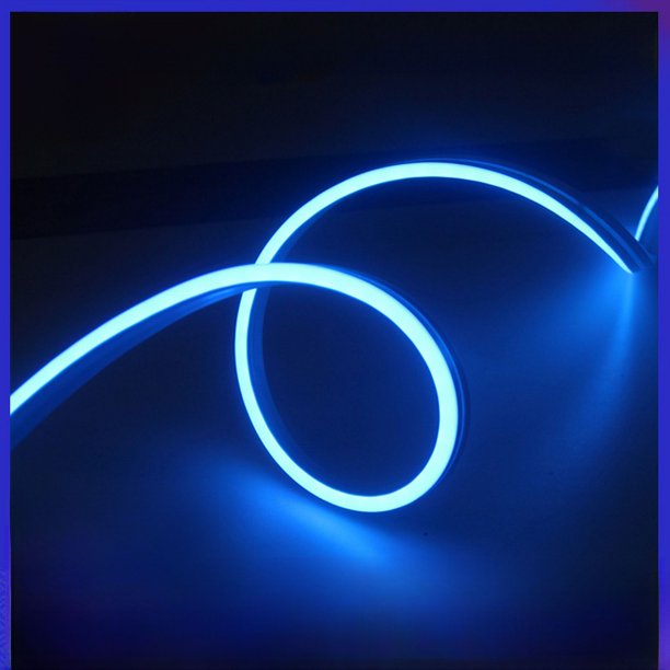 Tira de luz LED autoadhesiva para exteriores, luz ambiental que cambia de color, tira publicitaria impermeable, tira de silicona