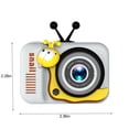 thumbnail image 3 of Cámara digital, regalo navideño para niños, alta definición, toma frontal y trasera, 2000 W, mini cámara de video de 2.0 pulgadas, puede tomar fotografías sin tarjeta, cámaras digitales, 3 of 9