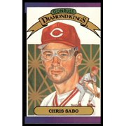 1989 Donruss Cincinnati Reds Chris Sabo #4 Baseball Card