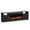Black, variant on 70" White Engineered Wood TV Stand with Electric Fireplace Fits Up to 75" TVs