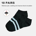 thumbnail image 2 of Men Cotton Ankle Socks, Breathable Thin Casual Socks, Men Running Hiking Socks, 2 of 5