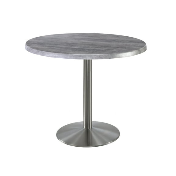 36" Tall OD214 Indoor/Outdoor All-Season Table with 30" x 48" White Ash Top