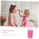 thumbnail image 5 of Rizadores de pelo con esponja suave, rulos espirales para cabello corto, sin calor, para peinar mientras se duerme, paquete de 12 unidades, color rosa., 5 of 5