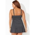 thumbnail image 2 of Swimsuits for All Women's Squareneck Swimdress, 2 of 5