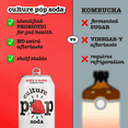thumbnail image 6 of (12 pack) Culture Pop Soda Strawberry Rhubarb, Probiotic Soda, 12 fl oz, 6 of 16