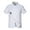 White, variant on jiaroswwei Chef Top Short Sleeves, Pocket Buckle Unisex Catering Work Clothes, Plus Size Bakery Restaurant Chef Uniform Canteen Clothes