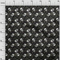 thumbnail image 3 of oneOone Rayon Black Fabric Skull Diy Clothing Quilting Fabric Print Fabric By Yard 56 Inch Wide-aA, 3 of 5