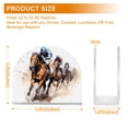 thumbnail image 3 of Horses and Peple Napkin Holder for Table Clear Napkin Stand Paper Holder Acrylic Organizer Dispenser Napkins for Dinner Kitchen Restaurant Room, 3 of 8