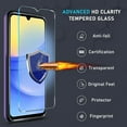 thumbnail image 3 of KOMI Compatible with Samsung Galaxy A15 5G Case with Screen Protector+Camera Lens Protector,Heavy Duty Full Body Phone Cover Built in Metal Ring Holder Kickstand,2024 Lavender, 3 of 5