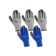Wells Lamont Men's Large Dipped Nitrile Glove, 5 Pack, L