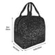 thumbnail image 3 of Easygdp Black And White Dotted Bolsa Térmica Premium - Tela Oxford Impermeable, Gran Capacidad, Bolsillo Frontal, Unisex para Trabajo, Escuela, Actividades al Aire Libre y Picnics, 3 of 8