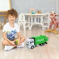 thumbnail image 6 of Large Toy Garbage Truck Set for Kids Realistic Car Model Educational Vehicle Durable Construction for Children, 6 of 9